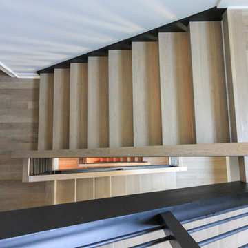 Project #52 | Minimalist Open Riser Stairway