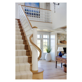 Island Retreat - Beach Style - Staircase - Boston - by Carpenter ...