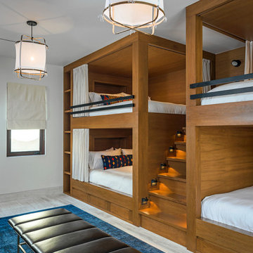 Cabo Custom Home-Bunk Room by Hyde Evans Design