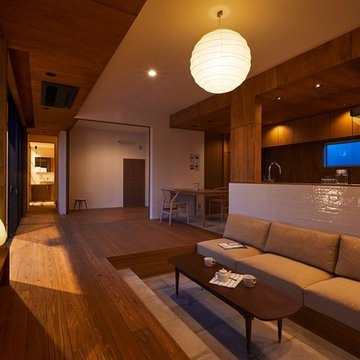 HOUSE / O #2 リビング / ダイニング / 製作ソファー