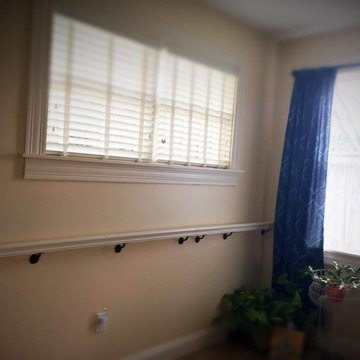 In-law Suite Master Bedroom Exercise/Stretching Bar