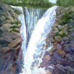 'Great Falls' Original Painting - Paintings