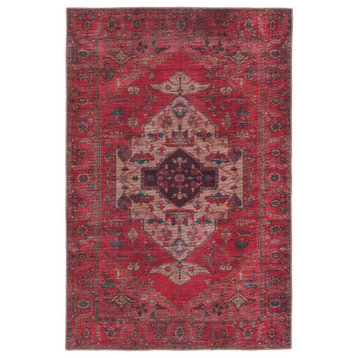 Vibe by Jaipur Living Monroe Medallion Red/ Brown Area Rug 10'6"X14'