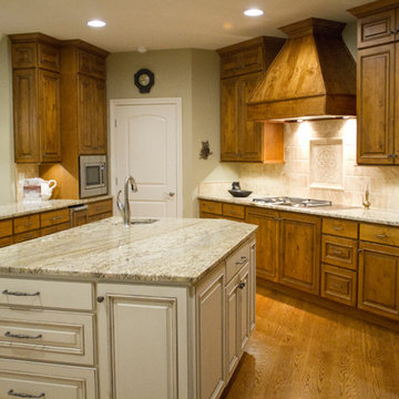 Rustic Alder Parade of Homes Kitchen