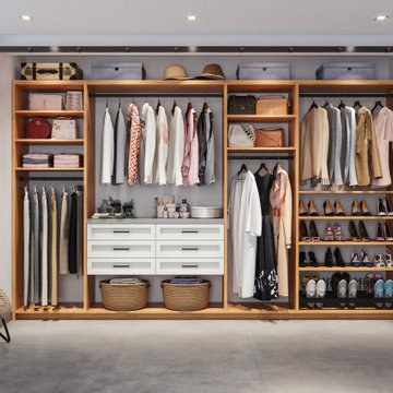 Farmhouse Reach-In Closet
