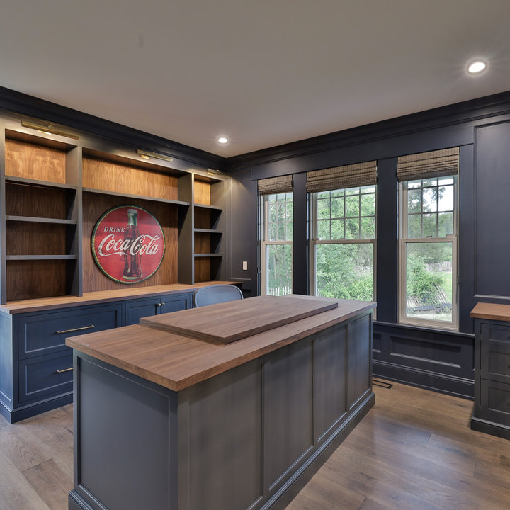 75 Wainscoting Home Office Ideas You'll Love - April, 2025 | Houzz