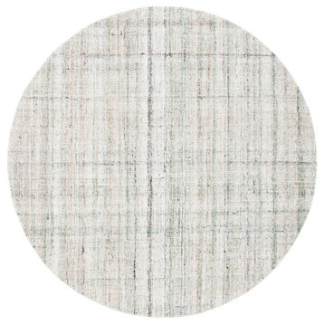 Safavieh Abstract Collection, ABT143 Rug, Green and Sage, 6'x6'round