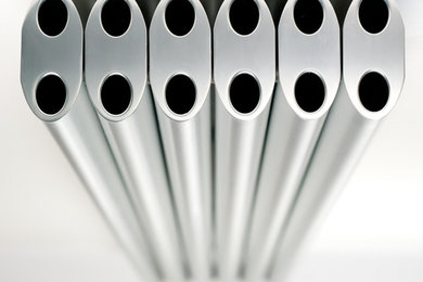 RON by Eskimo - Matt Aluminium finish, aluminium hydronic/central heating radiat