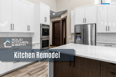 Kitchen photo in Seattle