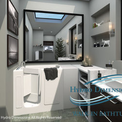 Walk-in Bathtub 2645 - Bathtubs