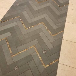 Beautiful, Simple Floor Installation - Mosaic Tile