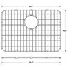 Kraus BG2317 Dex Stainless Steel Bottom Grid for KD1US25B Kitchen - Stainless