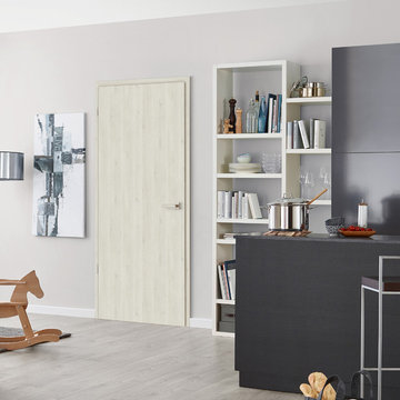 NEW FINISH Swing Doors!