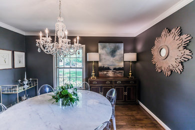 Transitional home design photo in Other