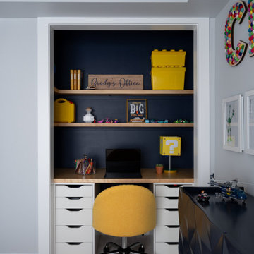 City Chic - Full First Floor, Basement, Playroom Remodel - Alexandria, VA