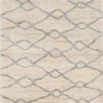 KAS - KAS Merino 6700 London Vintage/Distressed Rug, Ivory/Gray, 7'10"x9'10" - Walking into a room has never felt better...sink your toes into 3 inches of plush, densely woven fibers. The patterns and colors in this collection are as soft as the fibers, making you and your guests feel relaxed and at ease. Enjoy the comfort and serenity Merino has to offer. Merino is an irresistible collection that is machine woven of polypropylene in Turkey.