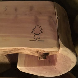1 Log Two Mantles: Eastern Red Cedar - Home Decor