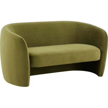Zhao Loveseat, Olive Green