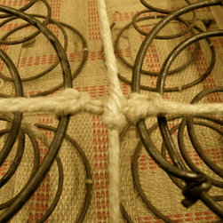 Hand tied seat springs - Furniture