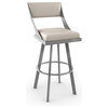 Amisco Fame Swivel Barstool, 41468, 30", Counter Height