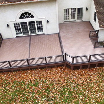 Wolf Deck with Westbury Aluminum Rail in Califon, NJ