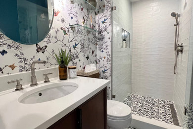 Inspiration for an eclectic bathroom remodel in DC Metro