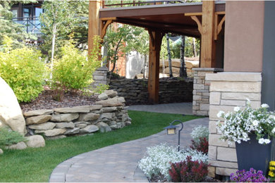 This is an example of a landscaping in Calgary.
