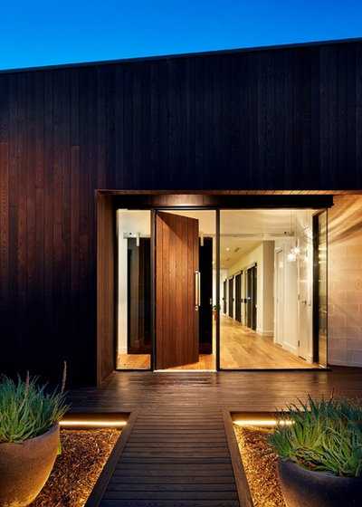 Contemporary Entry by Eco Edge Architecture + Interior Design