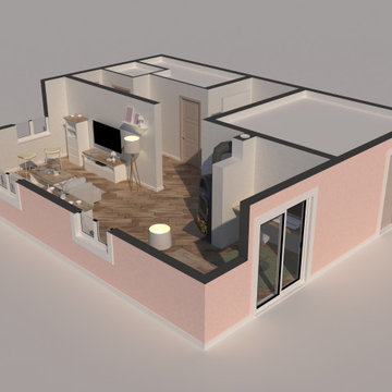 Inteero Design - Consulenza d'arredamento, Rendering 3D di interni