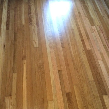 Solid Red Oak & Pine Floors- Sand & Finish: Satin