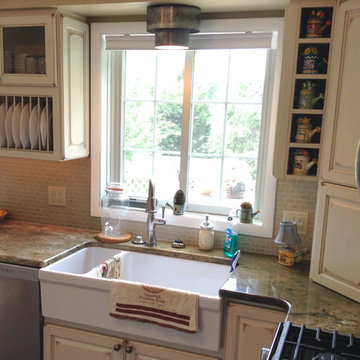 Traditional Cottage style with distressing