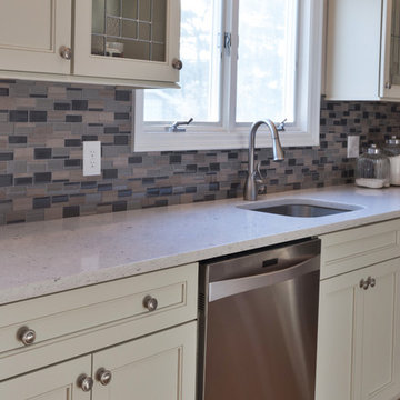 silestone-bianco river kitchen