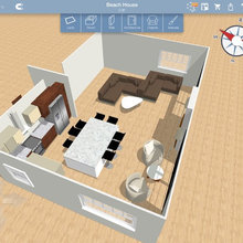 Beach living room