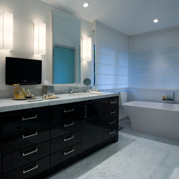 Modern Bathroom TV