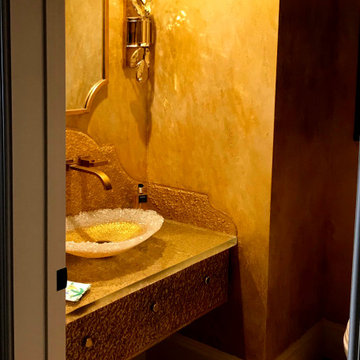 Diamond Dusted Powder Room