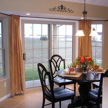 sliding door curtains