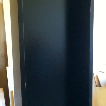 Painted free standing distressed bookcase