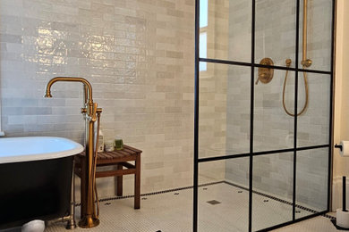 Inspiration for a bathroom remodel in Edmonton
