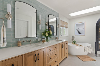 Bathroom - transitional bathroom idea in Seattle