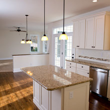 Kitchen cabinets and flooring