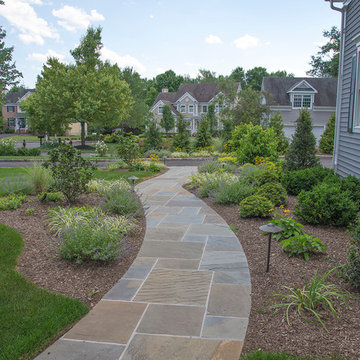Front Entry with Blue Stone