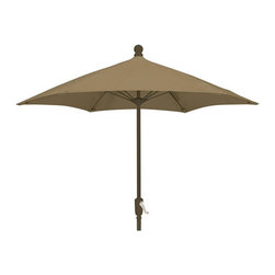 FiberBuilt Umbrellas LLC - FiberBuilt Patio Collection 7.5' Hexagonal Umbrella with Champ - Outdoor Umbrellas