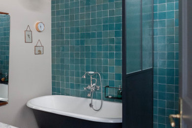 ベルリンにあるトラディショナルスタイルのおしゃれな浴室の写真