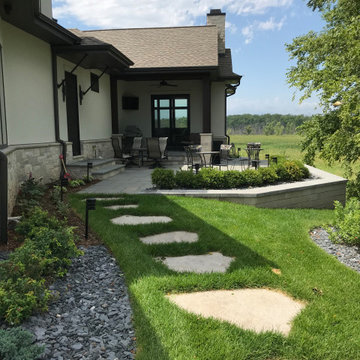 AFTER - Flagstone steppers