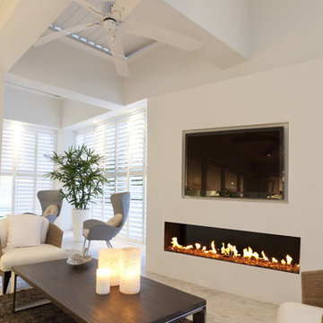 Flare Front – Modern Frameless Fireplace
