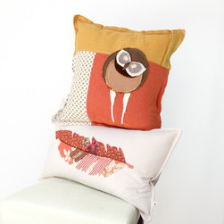 Fine Feathers Collection - Decorative Pillows