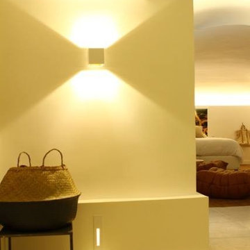 Création d'ambiance lumineuse dans un appartement/suite Mi Hotel
