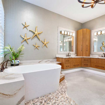 A Master Bath and Guest Bathroom Remodel in Estero, FL