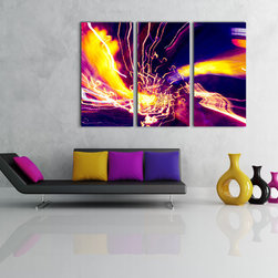 Abstract Prints on Aluminum - Artwork