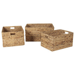 Beach Style Baskets by Adeco Trading